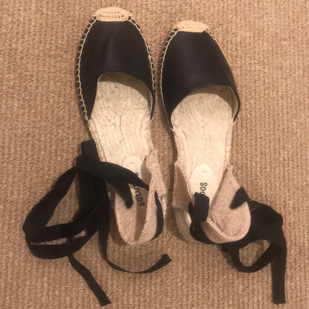 Soludos lace up espadrilles